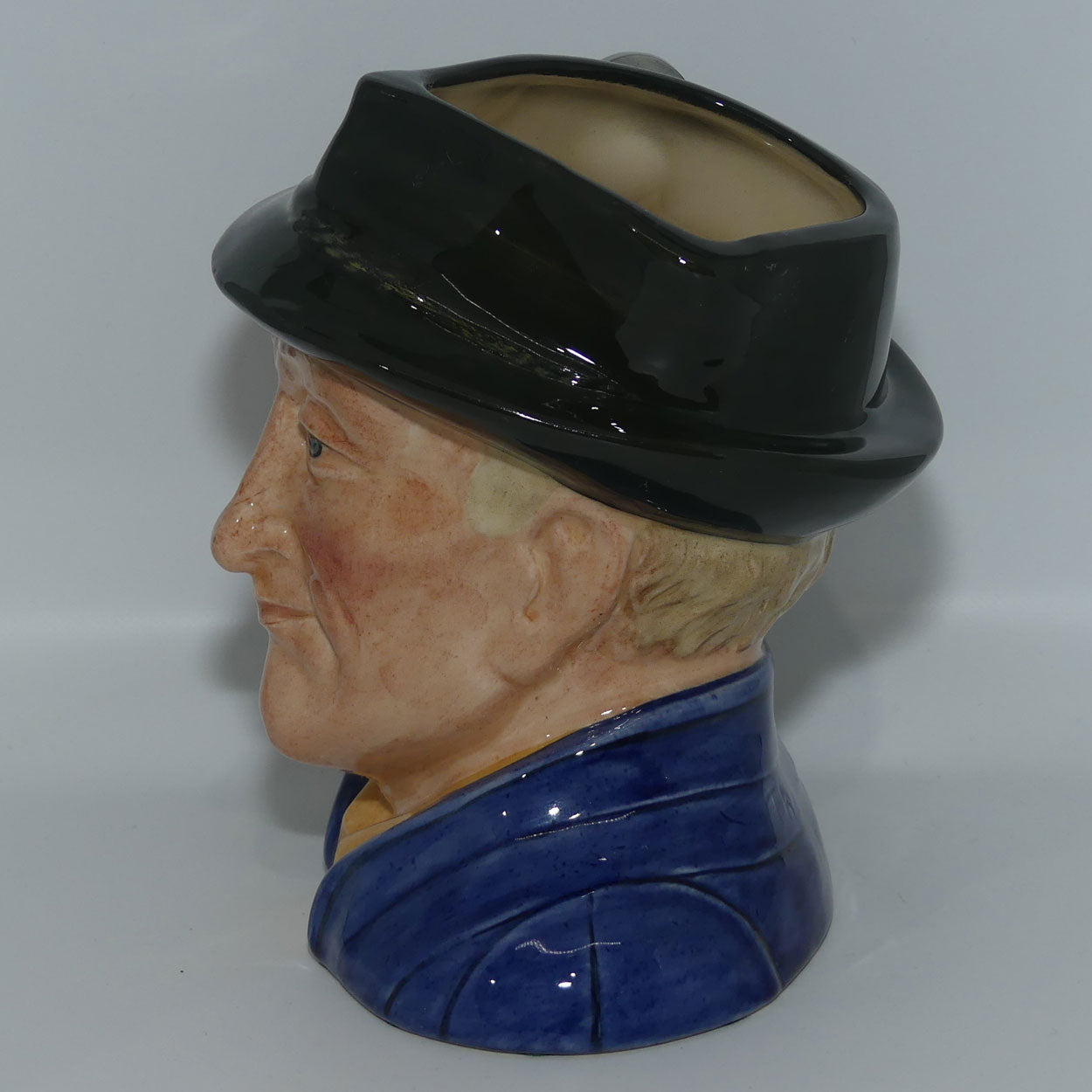 D6807 Royal Doulton large character jug The Antique Dealer | signed