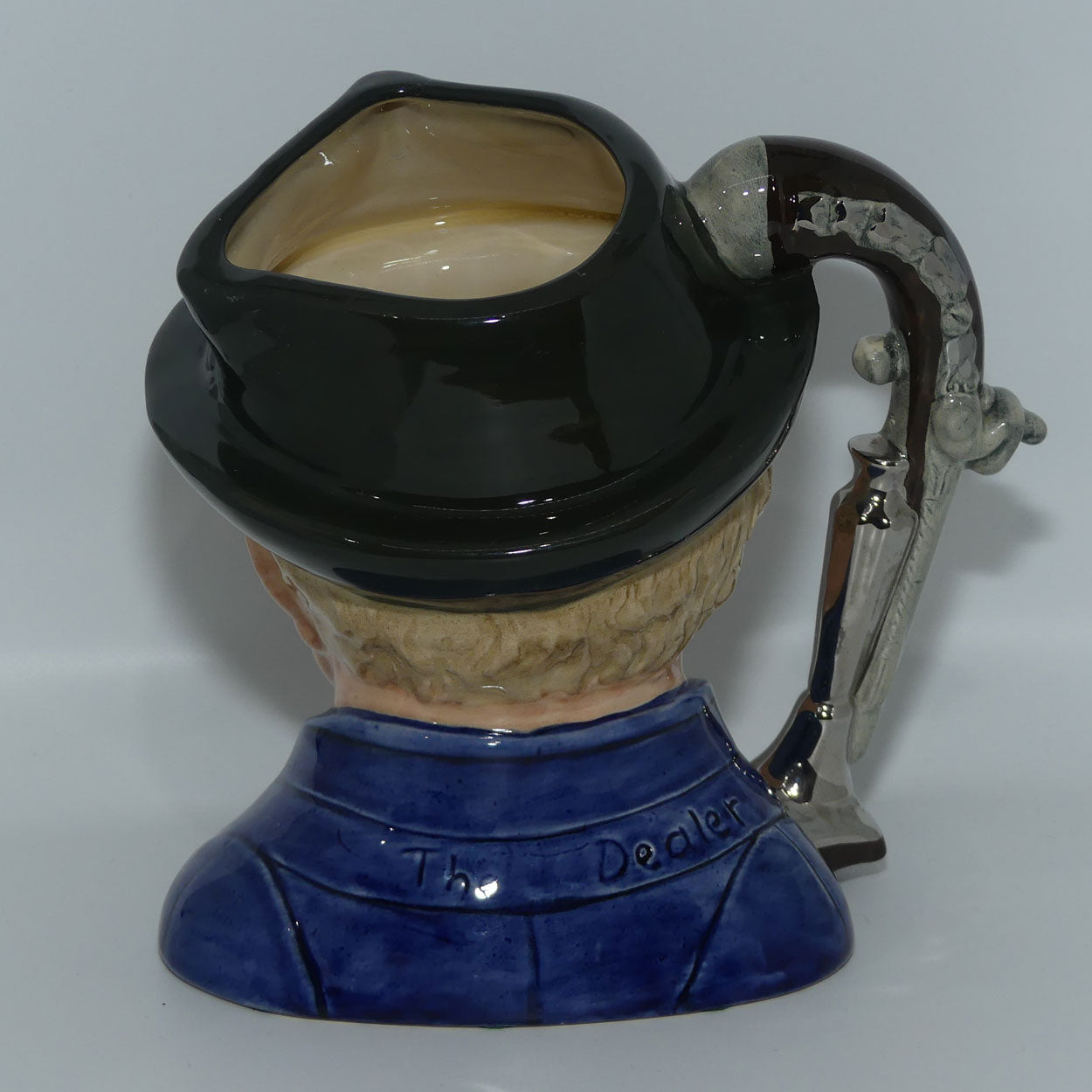 D6807 Royal Doulton large character jug The Antique Dealer | signed