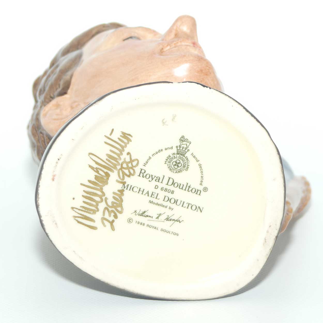 D6808 Royal Doulton small character jug Michael Doulton | signed | #2