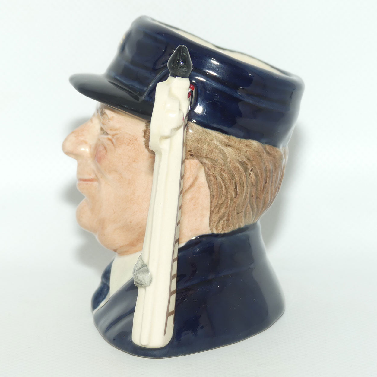 D6823 Royal Doulton small character jug The Engine Driver | LE 1888 + Cert