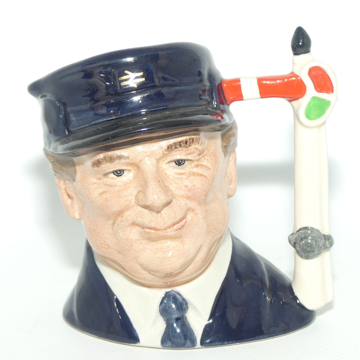 D6823 Royal Doulton small character jug The Engine Driver