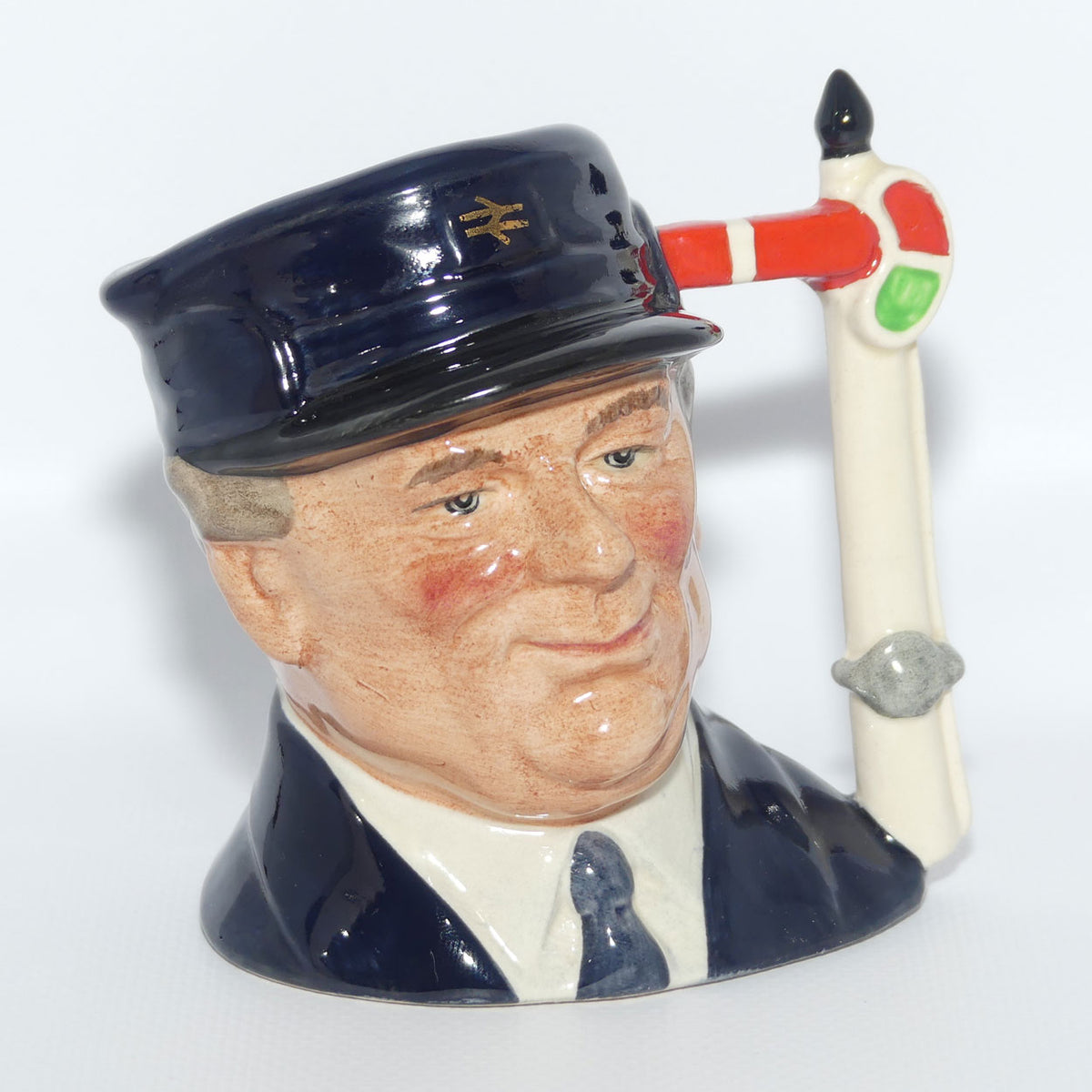 D6823 Royal Doulton small character jug The Engine Driver | LE2199