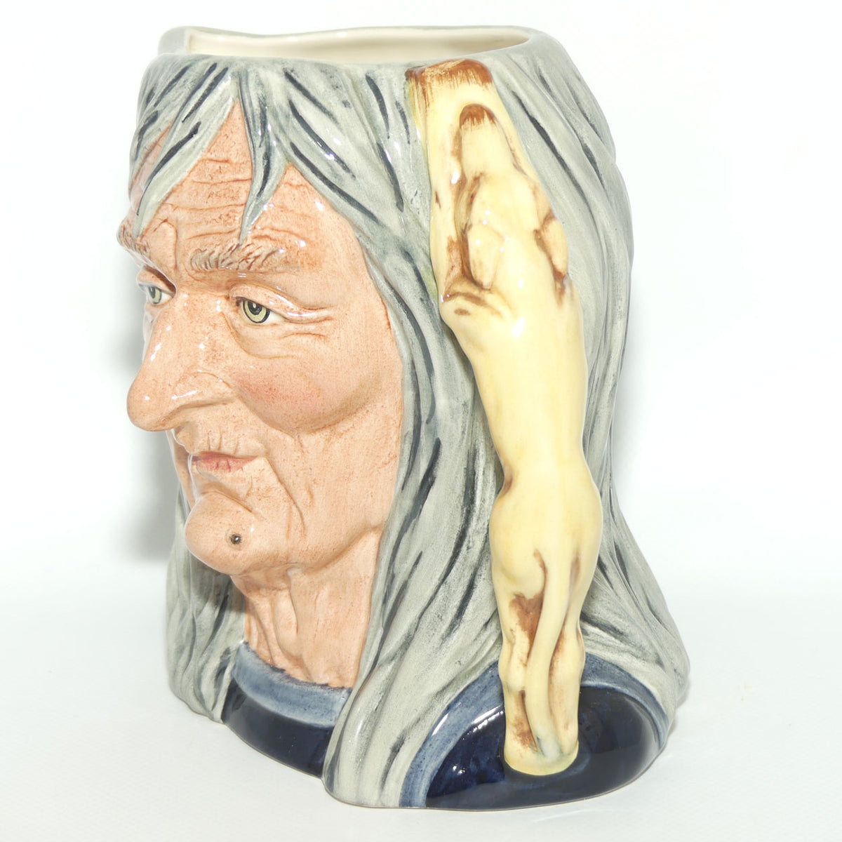 D6826 Royal Doulton large character jug The Pendle Witch