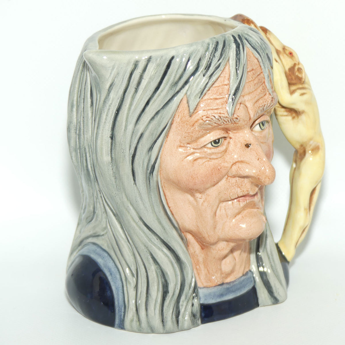 D6826 Royal Doulton large character jug The Pendle Witch
