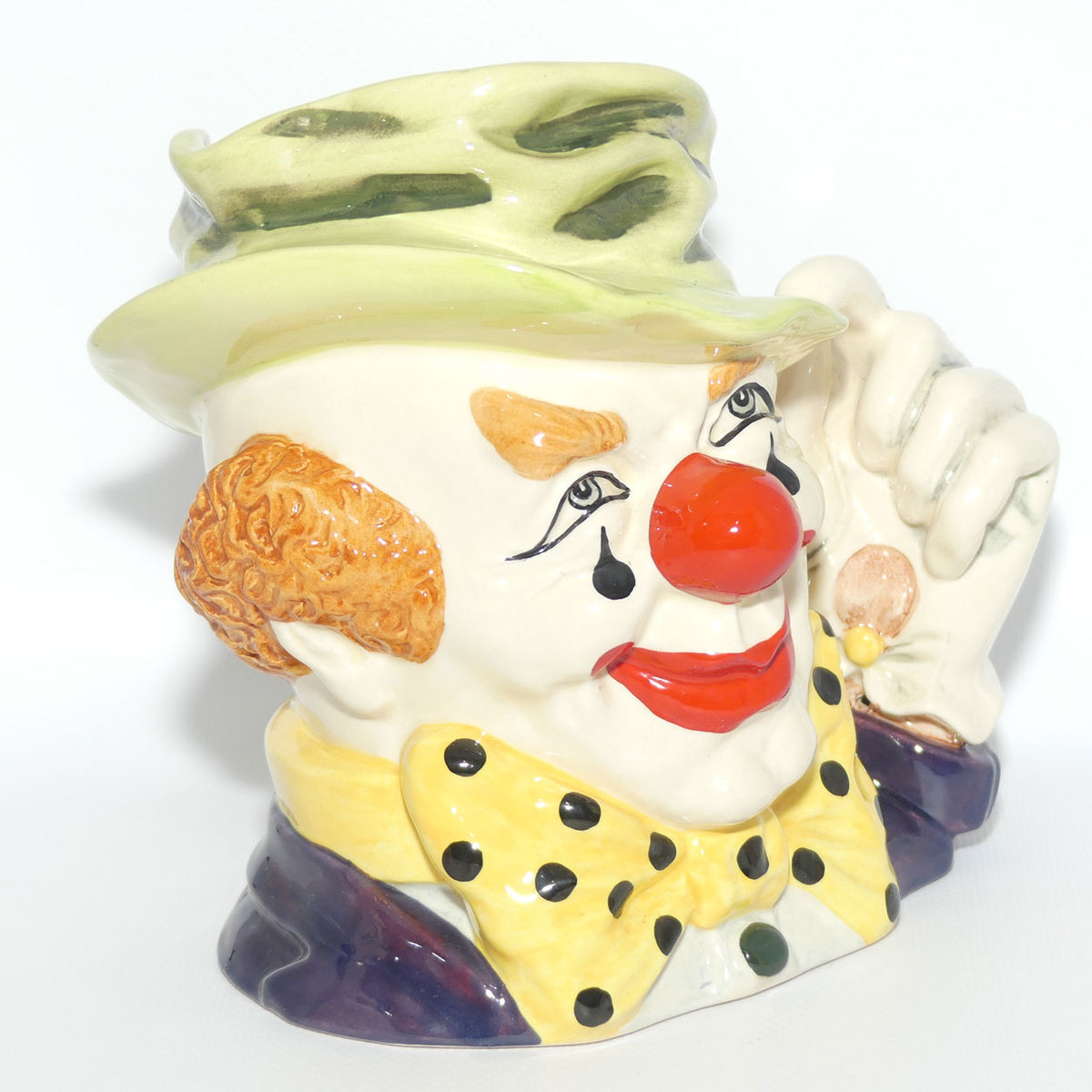 D6834 Royal Doulton large character jug The Clown