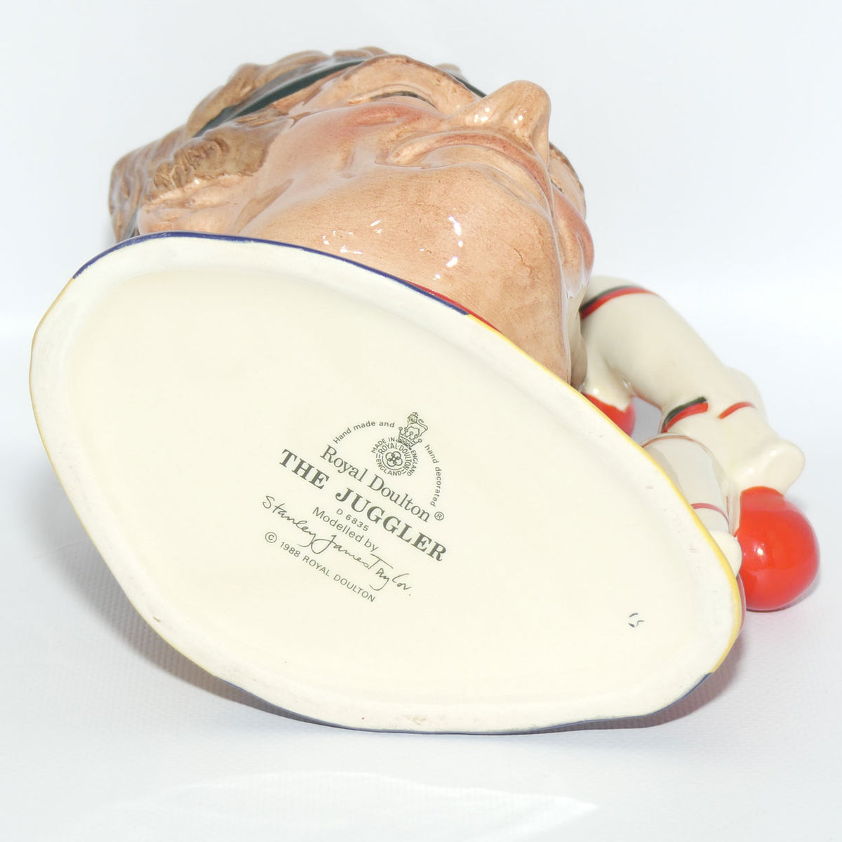 D6835 Royal Doulton large character jug The Juggler