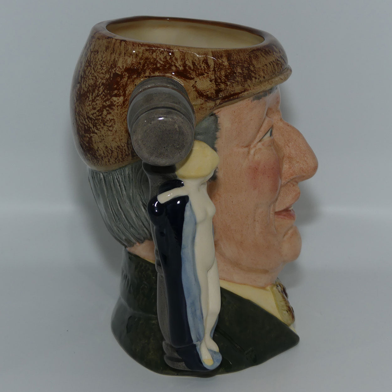 D6838 Royal Doulton large character jug The Auctioneer | signed