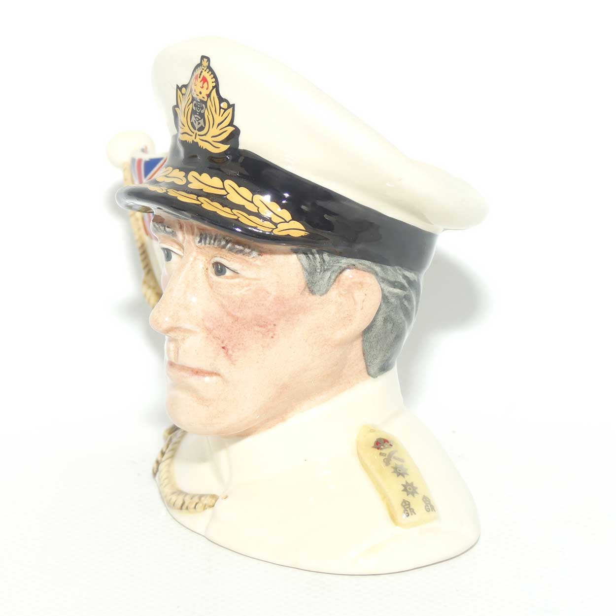 D6851 Royal Doulton small character jug Earl Mountbatten of Burma | #443