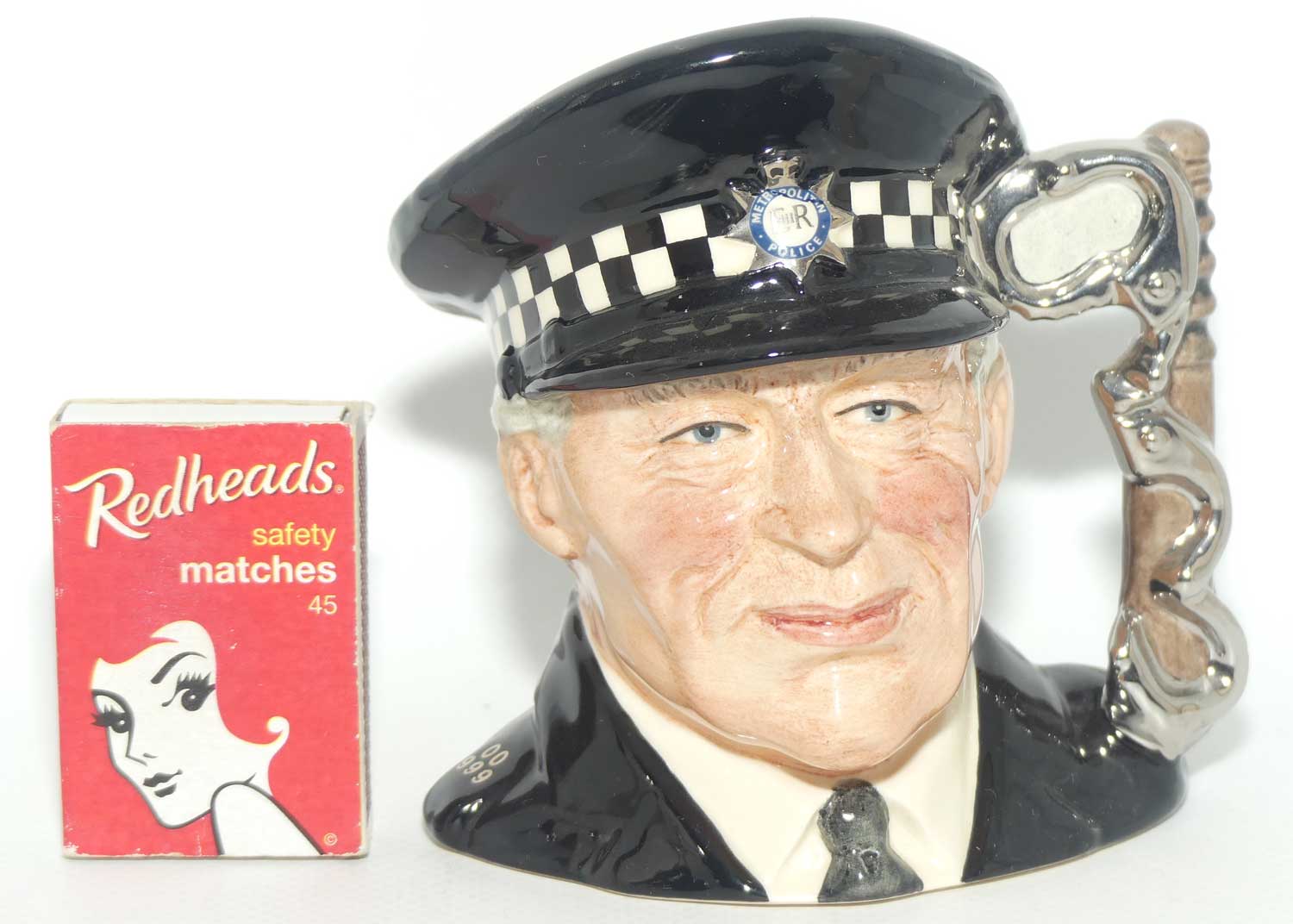D6852 Royal Doulton small character jug The Policeman