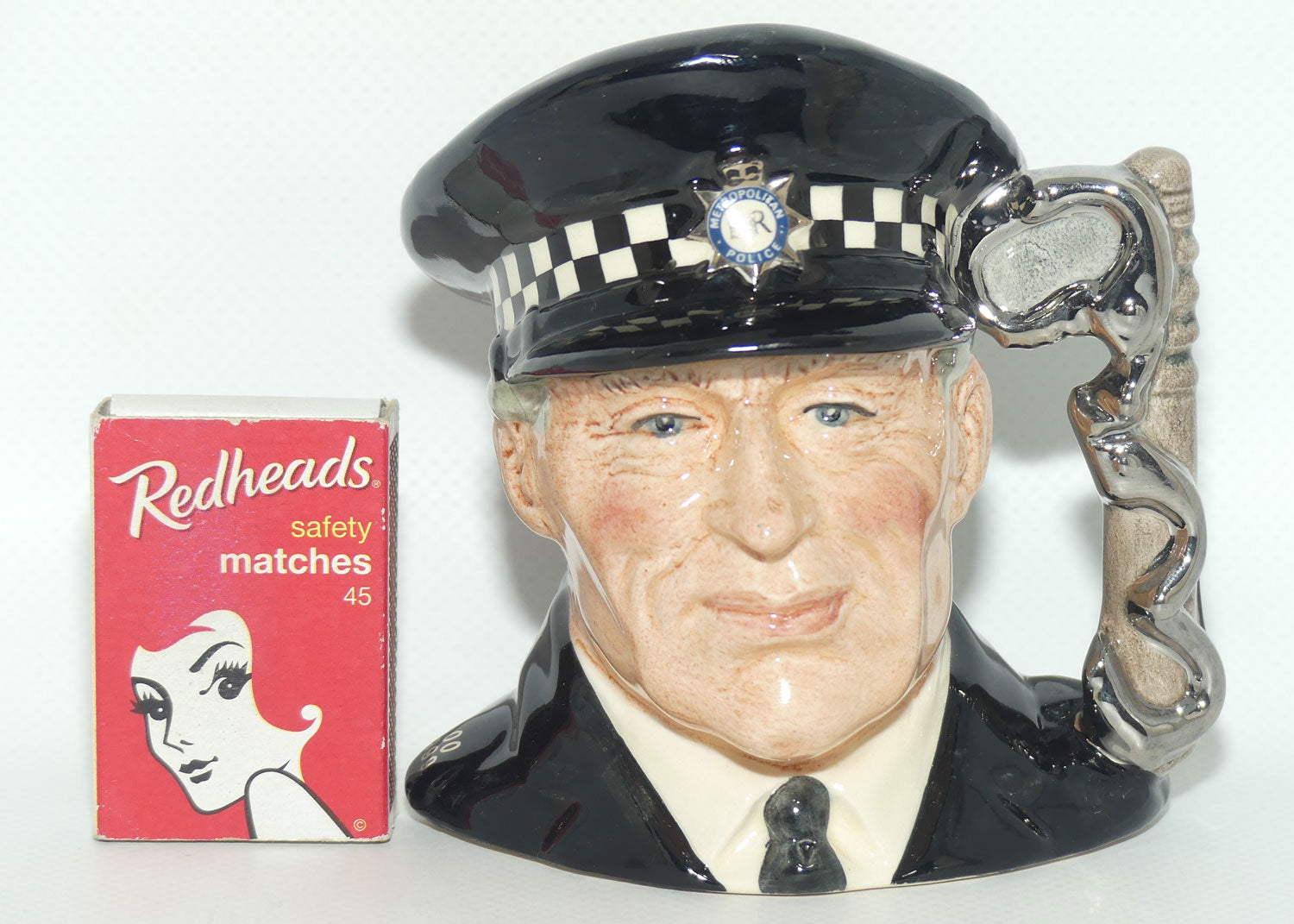D6852 Royal Doulton small character jug The Policeman | LE2639