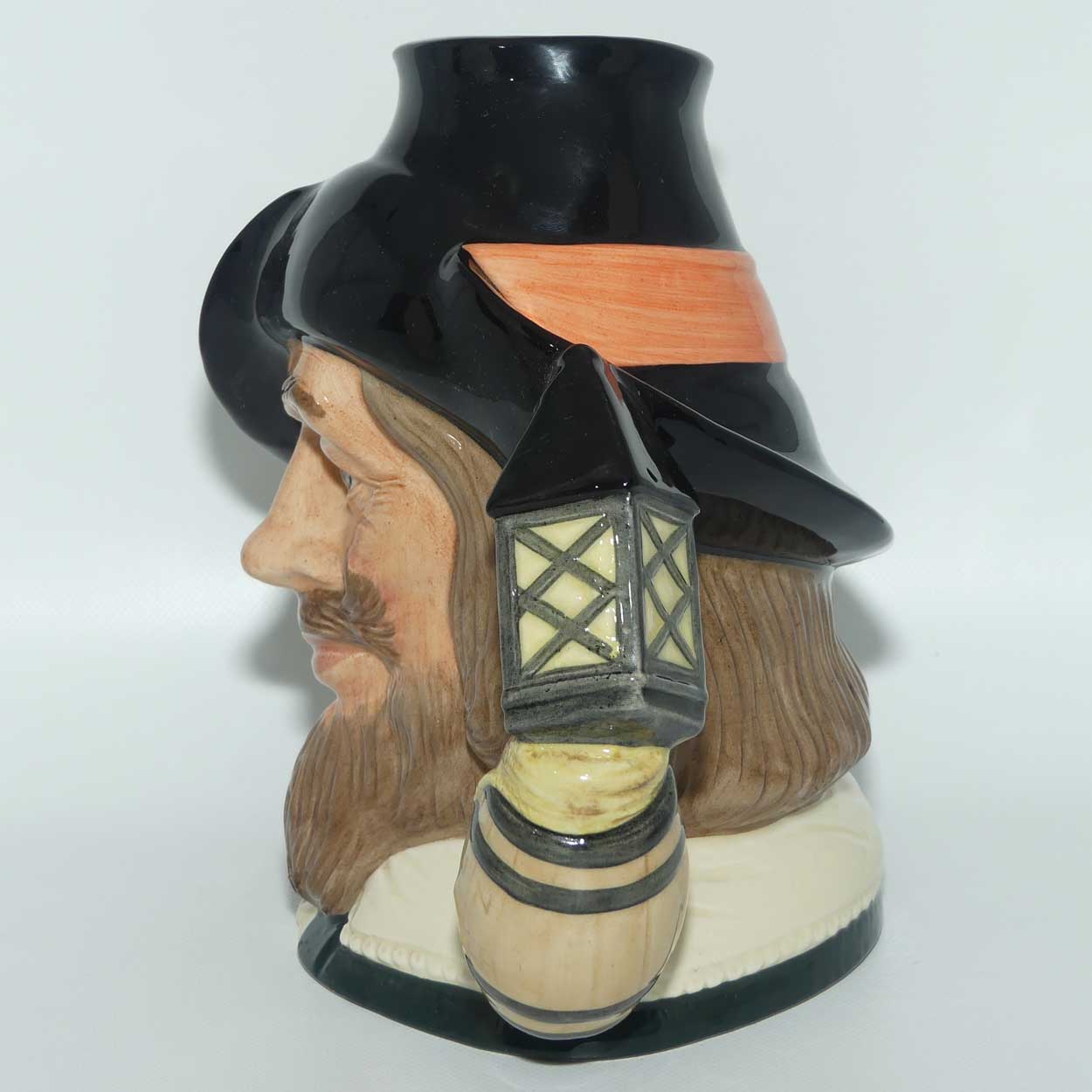 D6861 Royal Doulton large character jug Guy Fawkes | signed