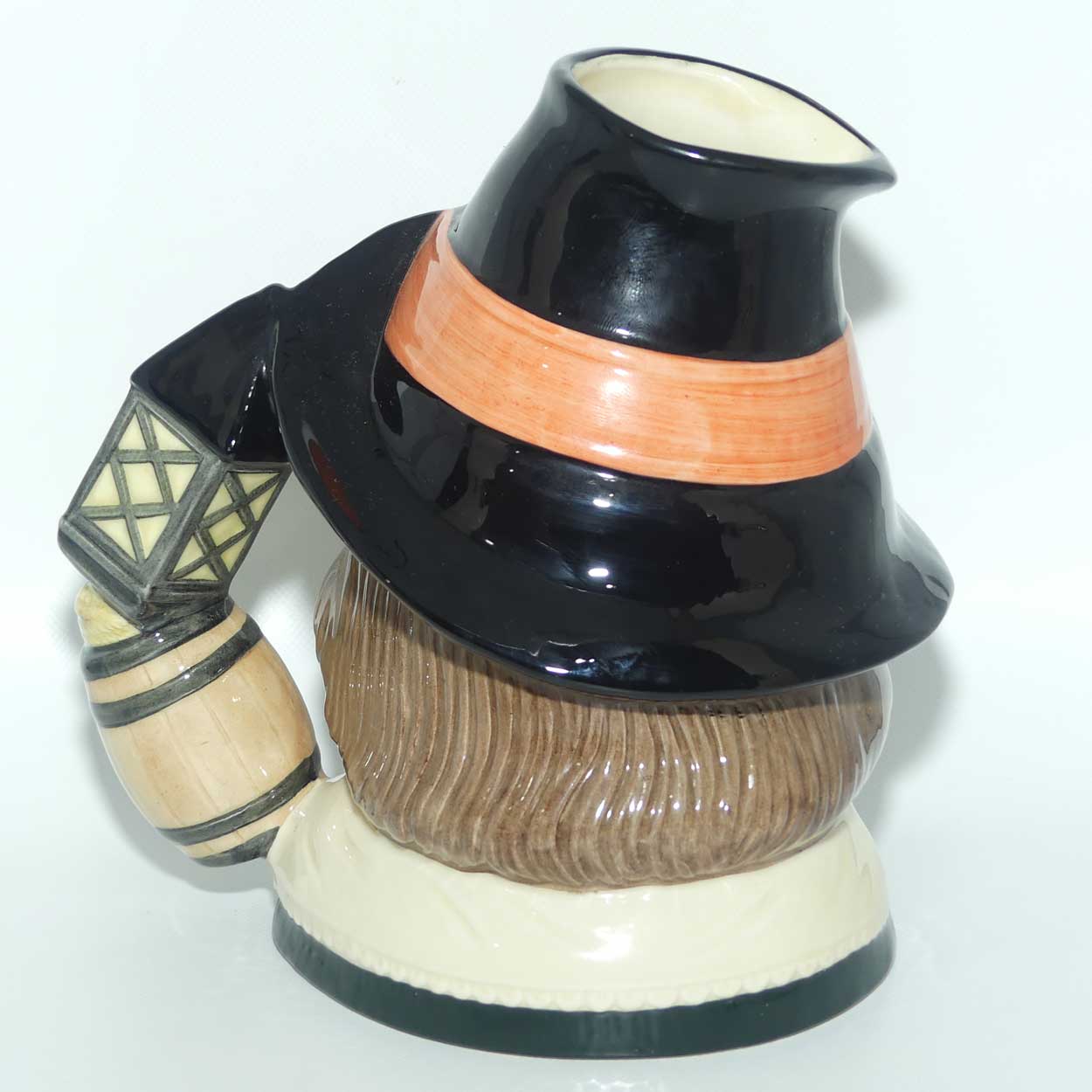 D6861 Royal Doulton large character jug Guy Fawkes | signed