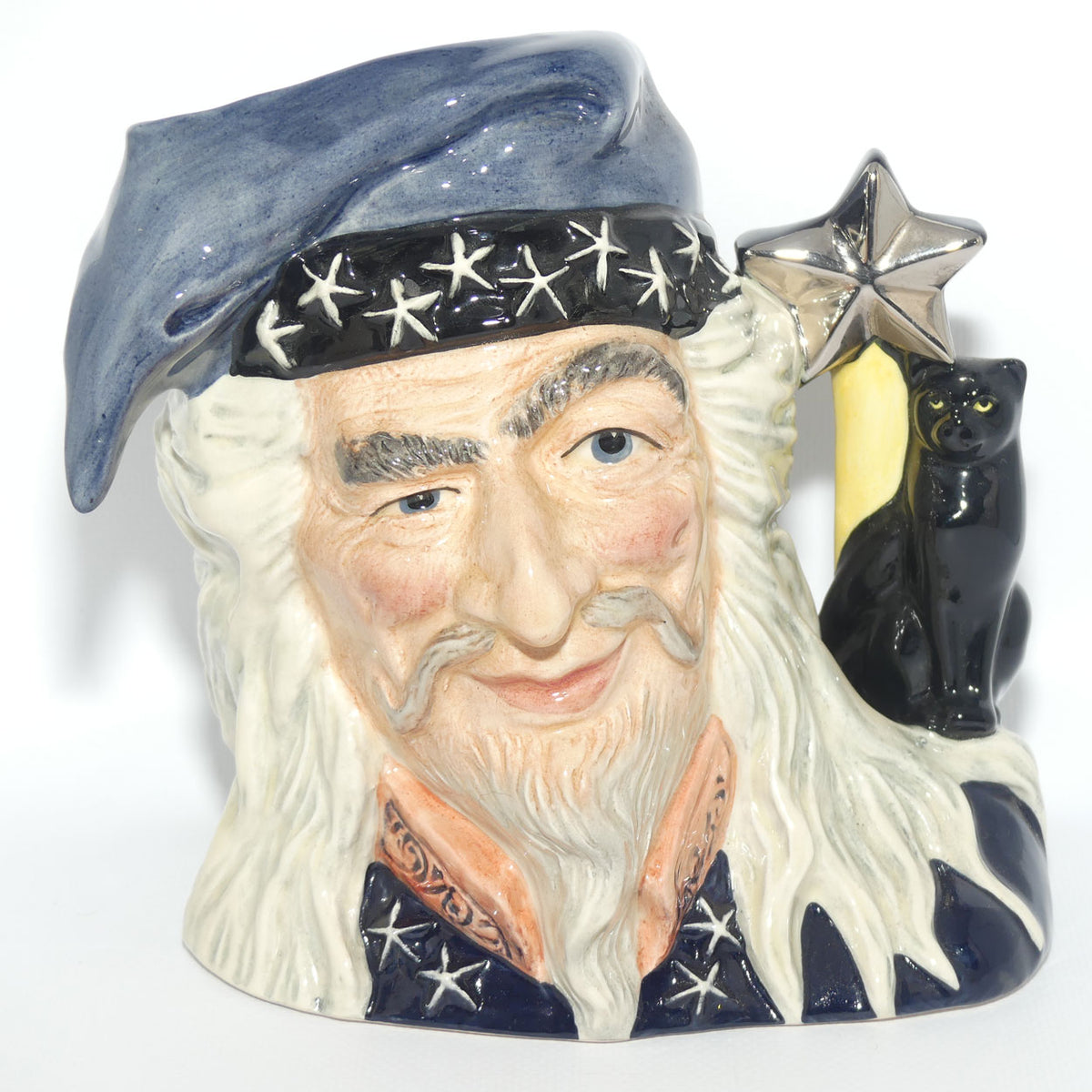 D6862 Royal Doulton large character jug The Wizard