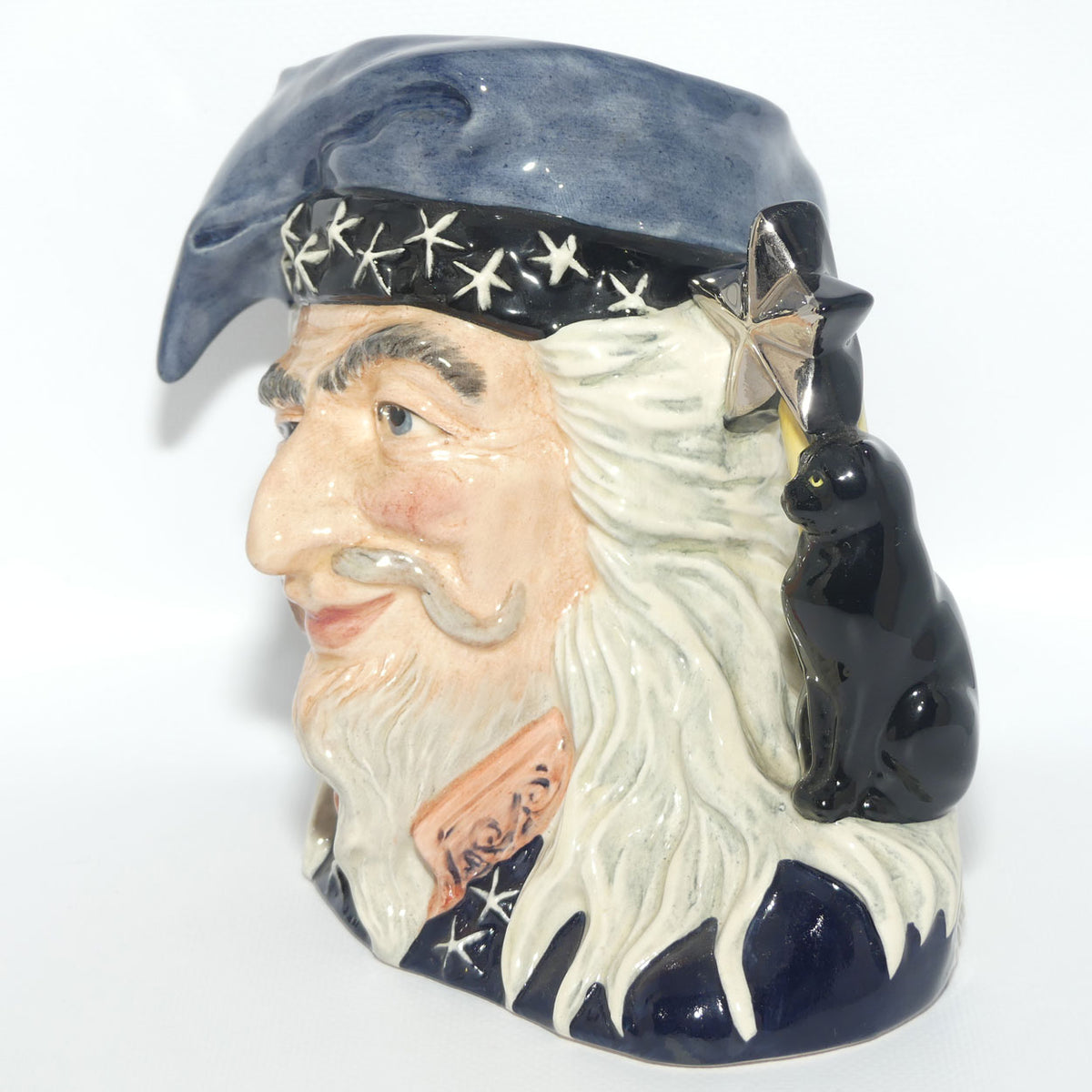 D6862 Royal Doulton large character jug The Wizard