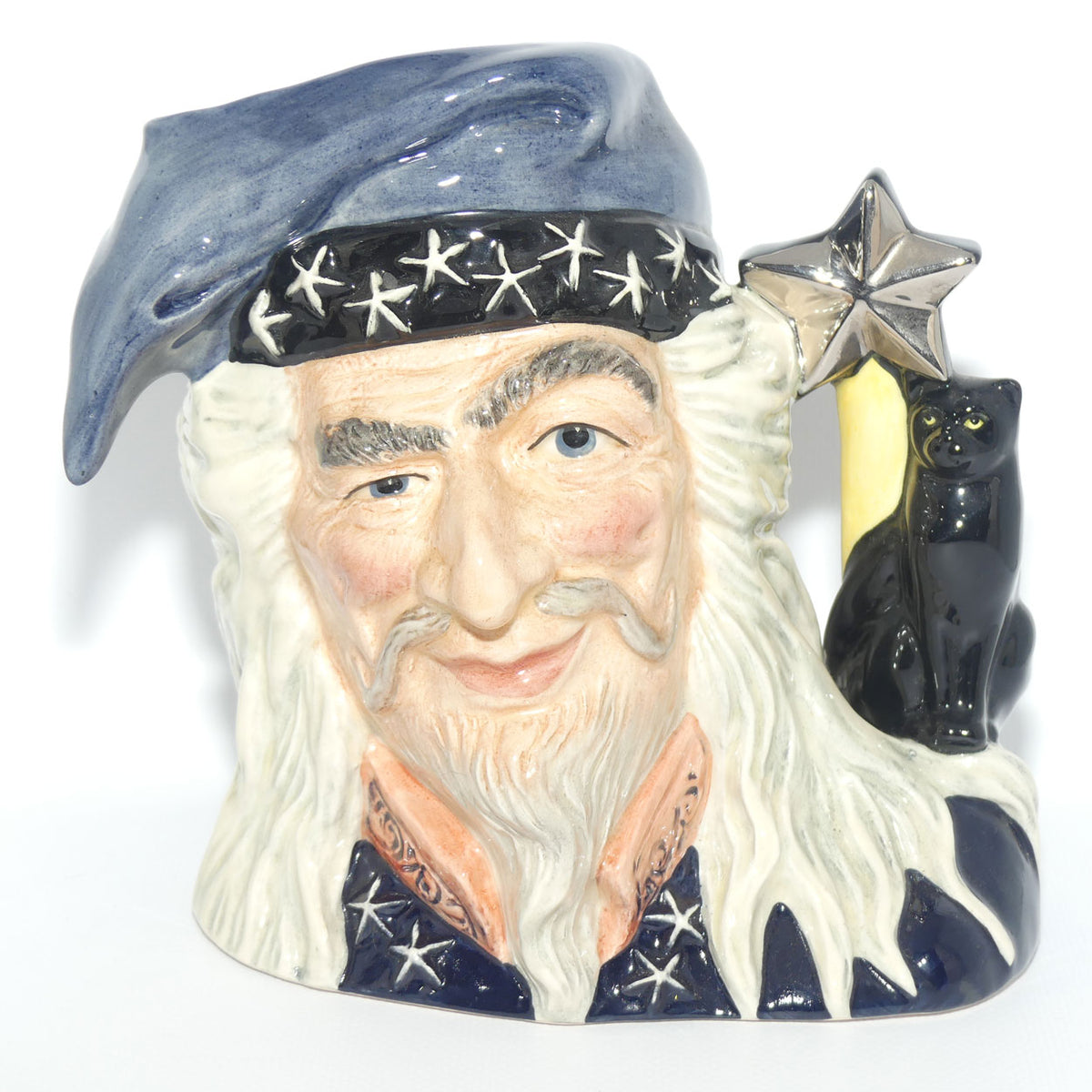 D6862 Royal Doulton large character jug The Wizard