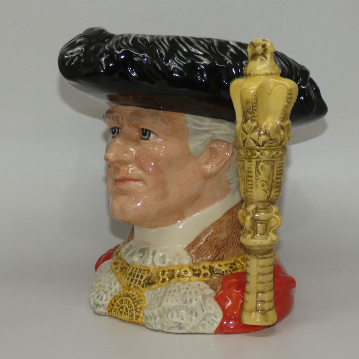 D6864 Royal Doulton large character jug Lord Mayor of London