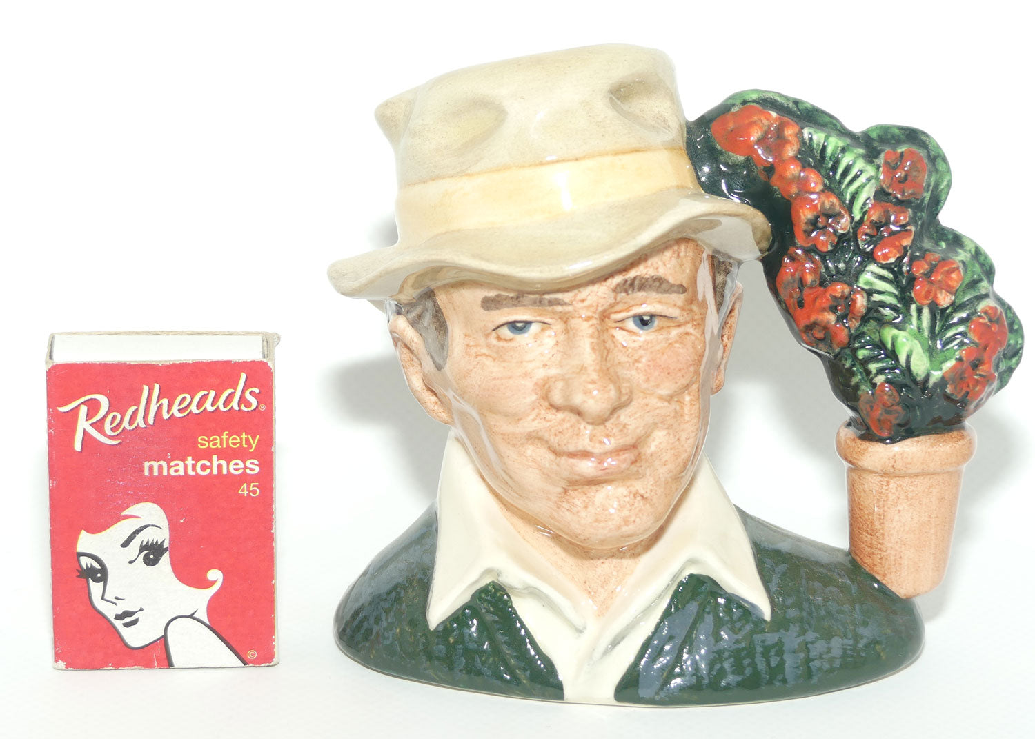 D6868 Royal Doulton small character jug The Gardener | #1
