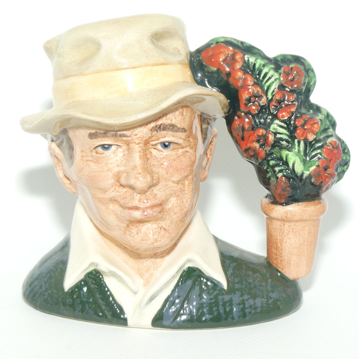 D6868 Royal Doulton small character jug The Gardener | #1
