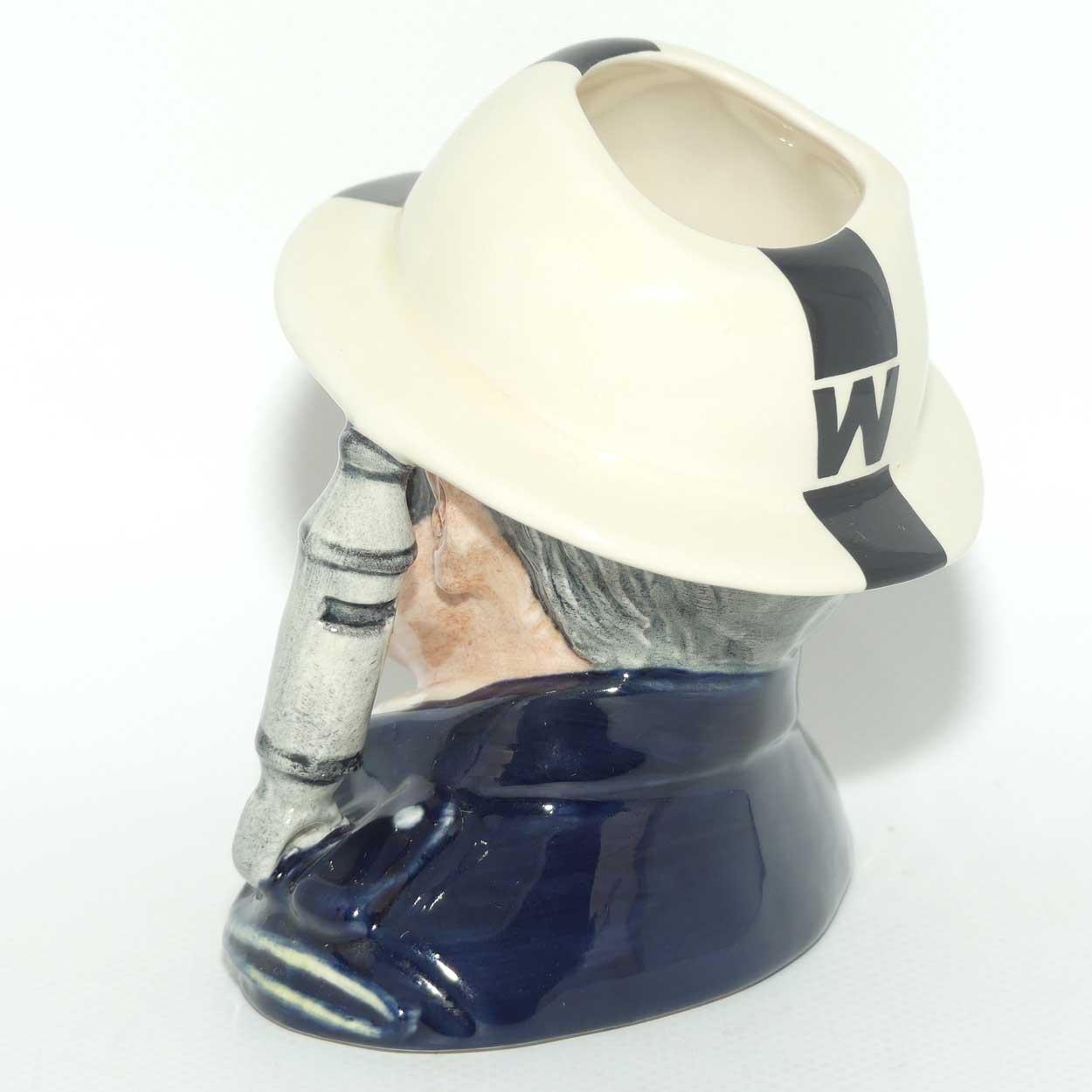 D6872 Royal Doulton small character jug ARP Warden