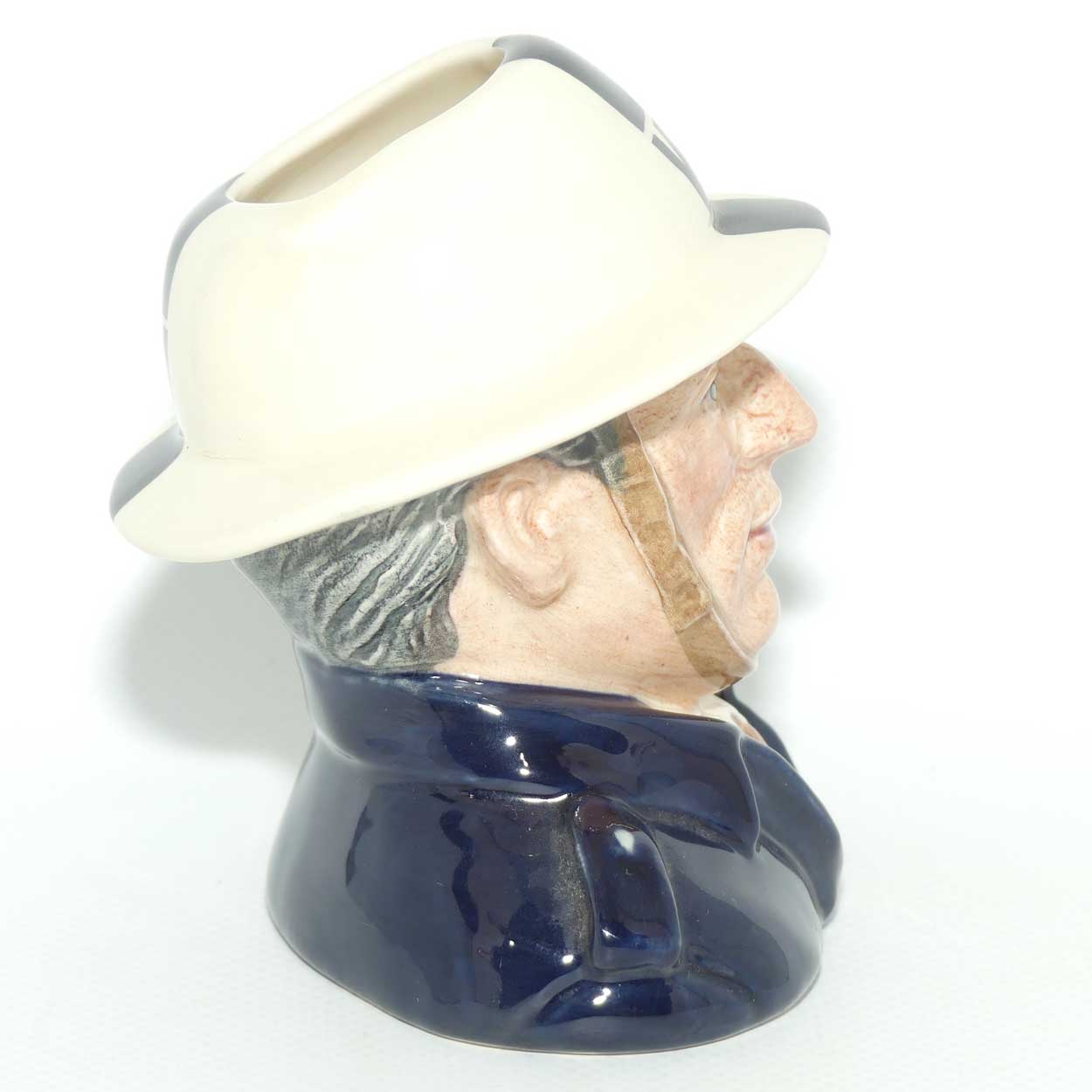 D6872 Royal Doulton small character jug ARP Warden