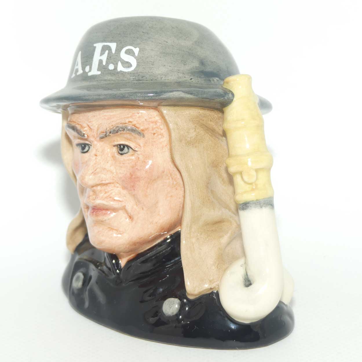 D6887 Royal Doulton small character jug Auxiliary Fireman