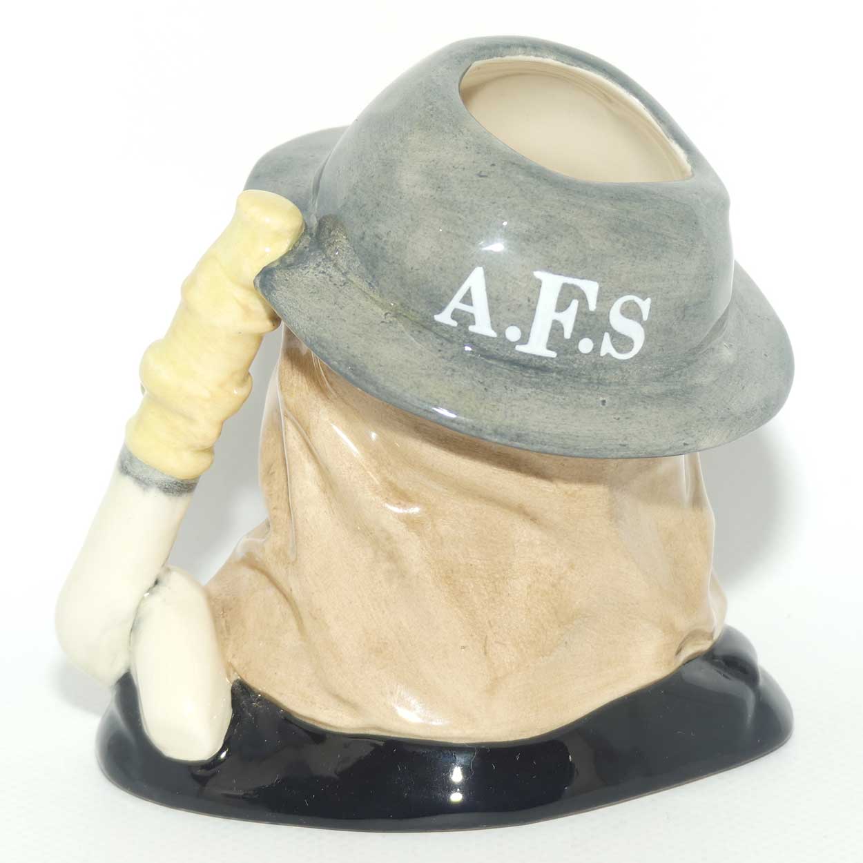 D6887 Royal Doulton small character jug Auxiliary Fireman