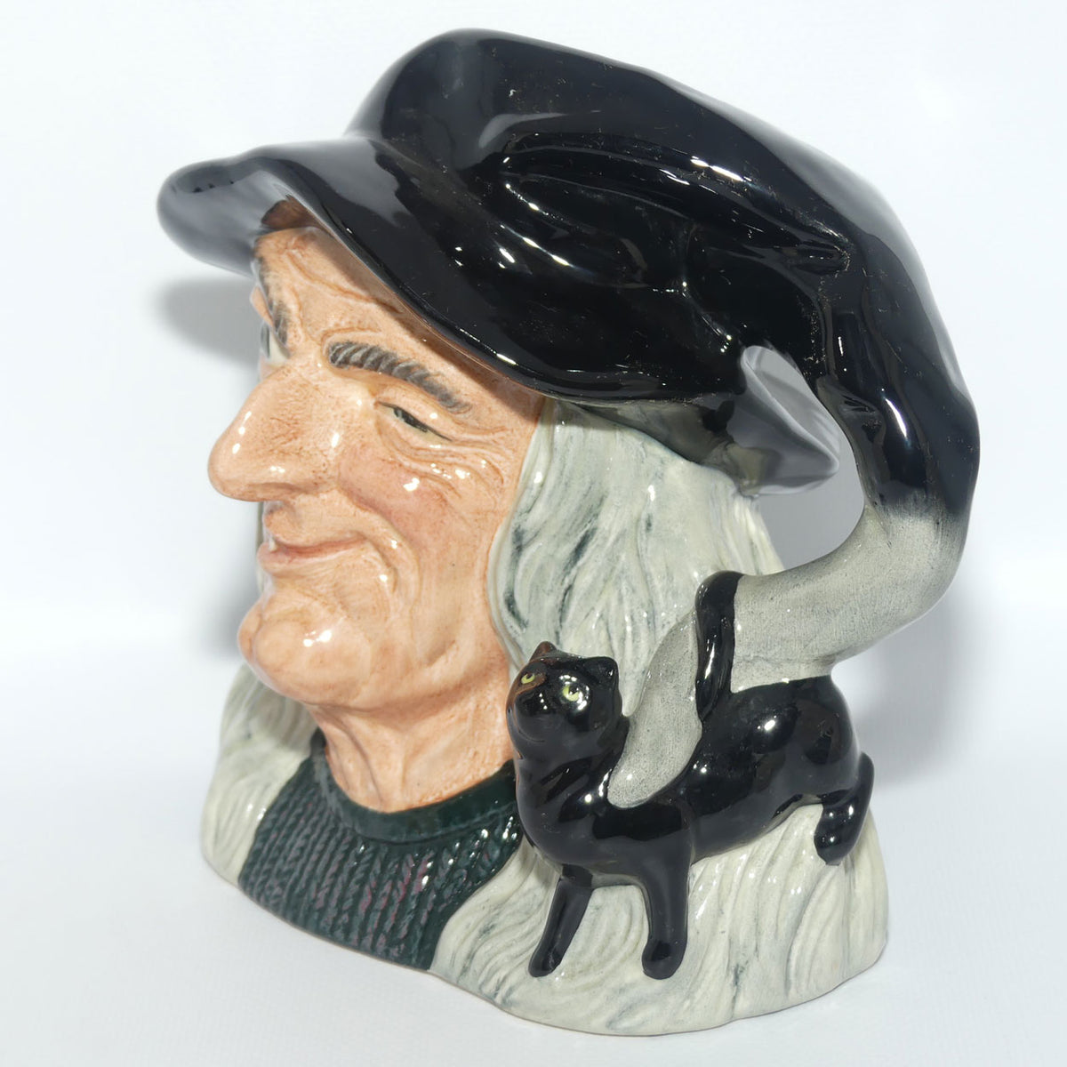 D6893 Royal Doulton large character jug The Witch