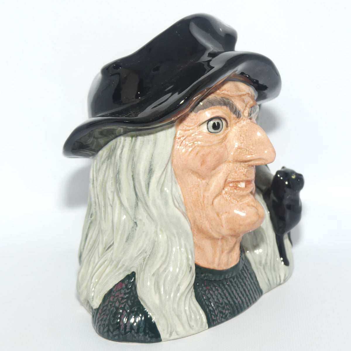 D6893 Royal Doulton large character jug The Witch