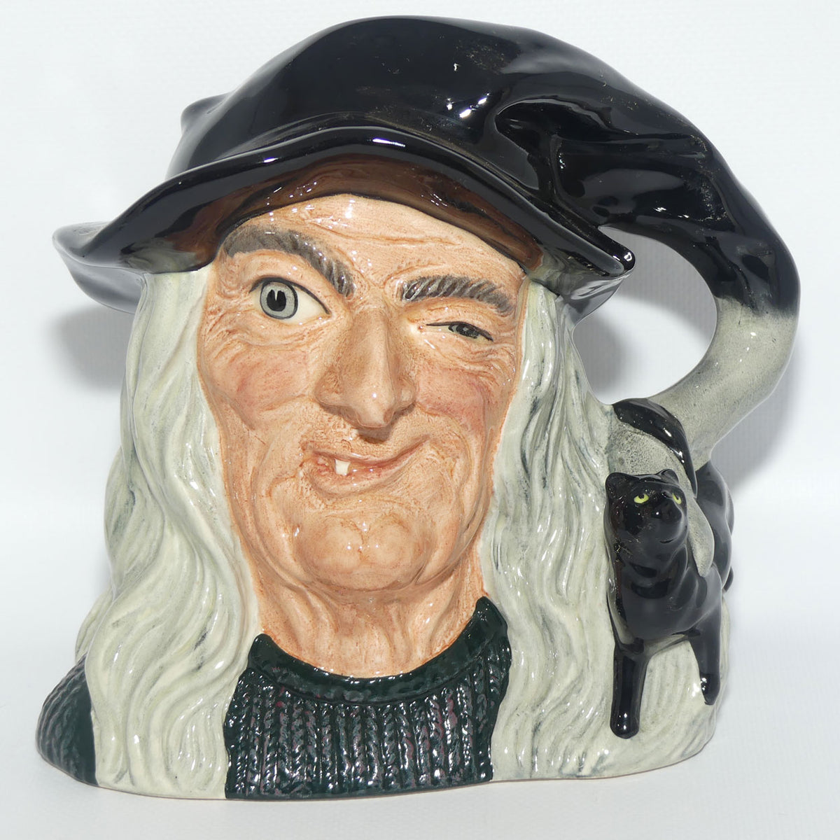 D6893 Royal Doulton large character jug The Witch