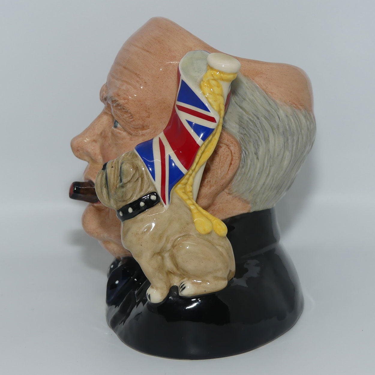 D6907 Royal Doulton large character jug Winston Churchill | CJY 1992 | #2