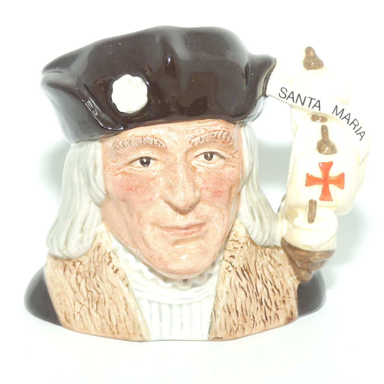 D6911 Royal Doulton small character jug Christopher Columbus | LE #643