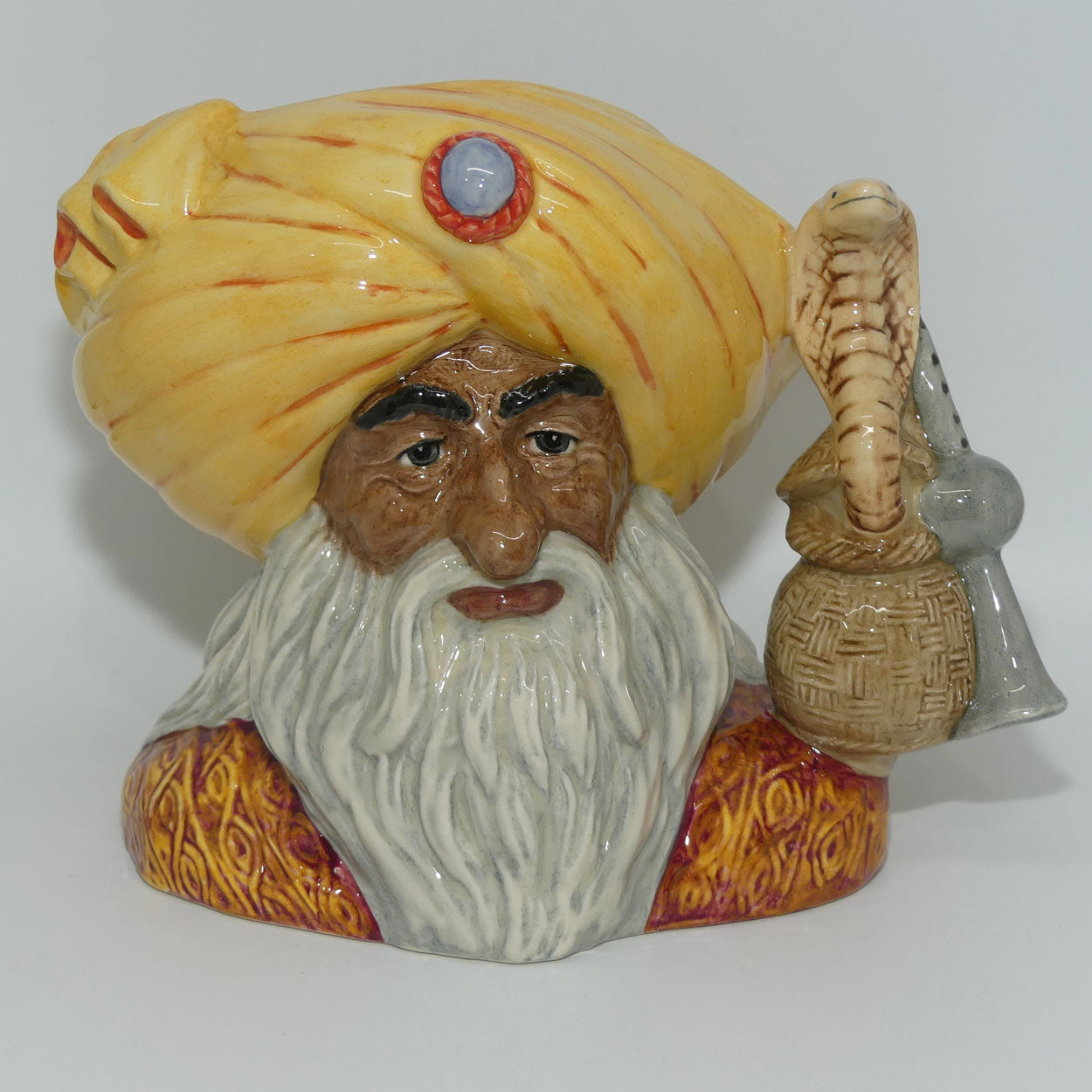 D6912 Royal Doulton large character jug The Snake Charmer | LE121/2500