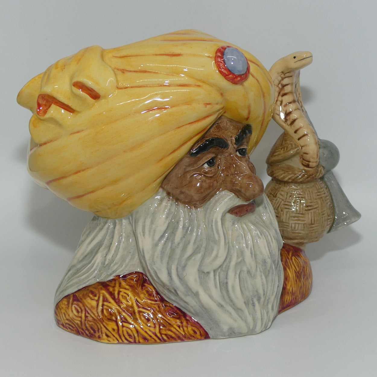 D6912 Royal Doulton large character jug The Snake Charmer | LE121/2500