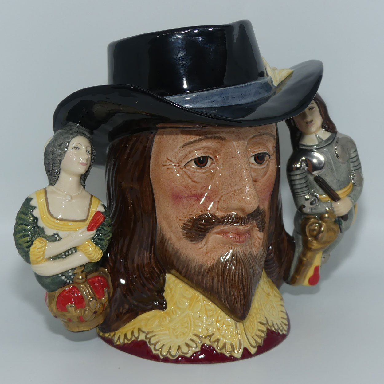 D6917 Royal Doulton large character jug King Charles I | LE 2013/2500