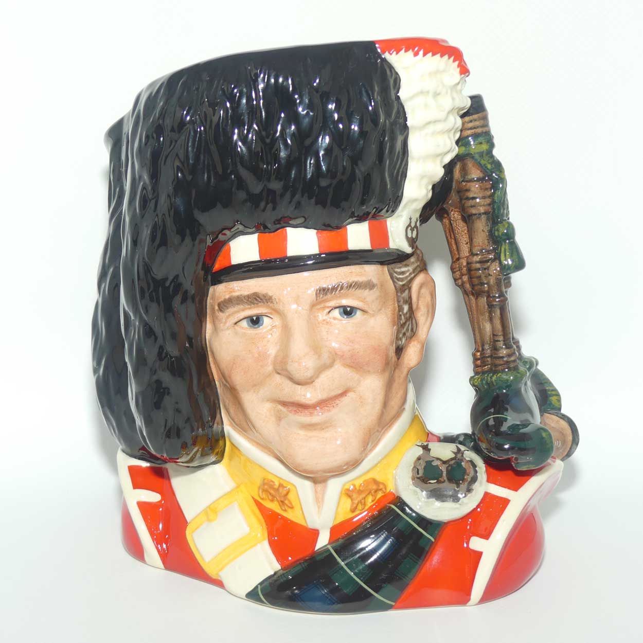 D6918 Royal Doulton large character jug The Piper | LE 235/2500 + Certificate