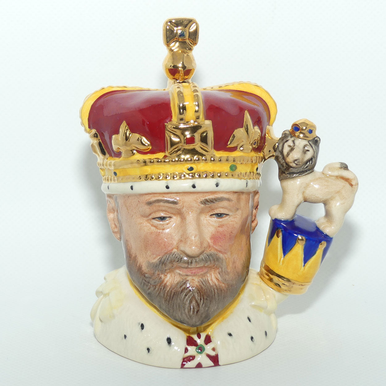 D6923 Royal Doulton small character jug King Edward VII | LE 685/2500