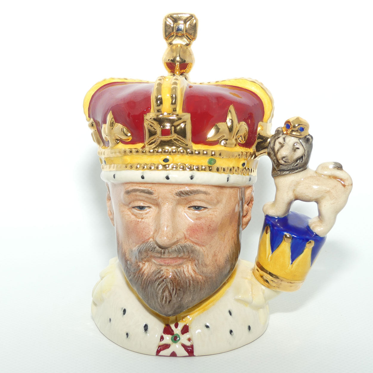 D6923 Royal Doulton small character jug King Edward VII | LE 685/2500
