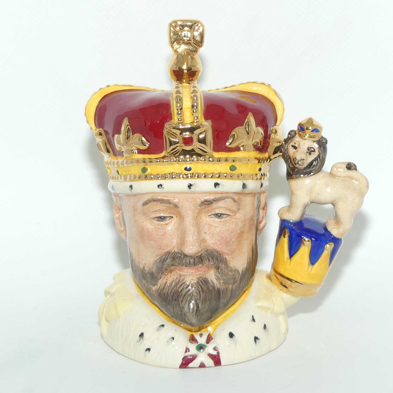 D6923 Royal Doulton small character jug King Edward VII | LE 688/2500