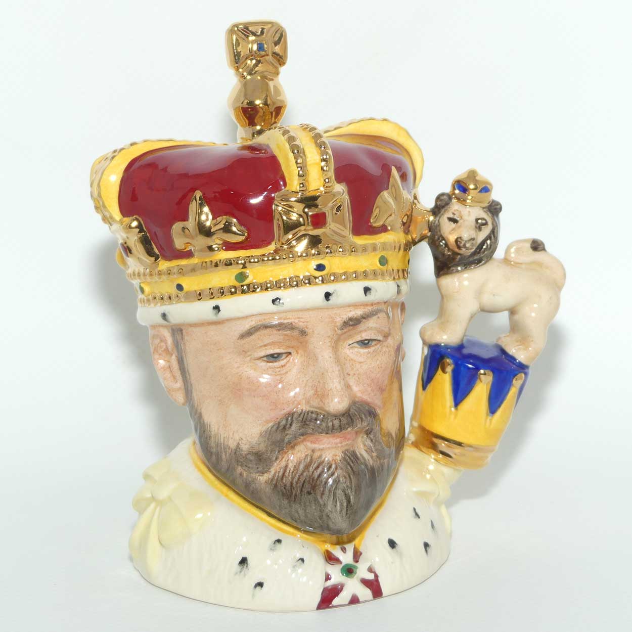 D6923 Royal Doulton small character jug King Edward VII | LE 688/2500