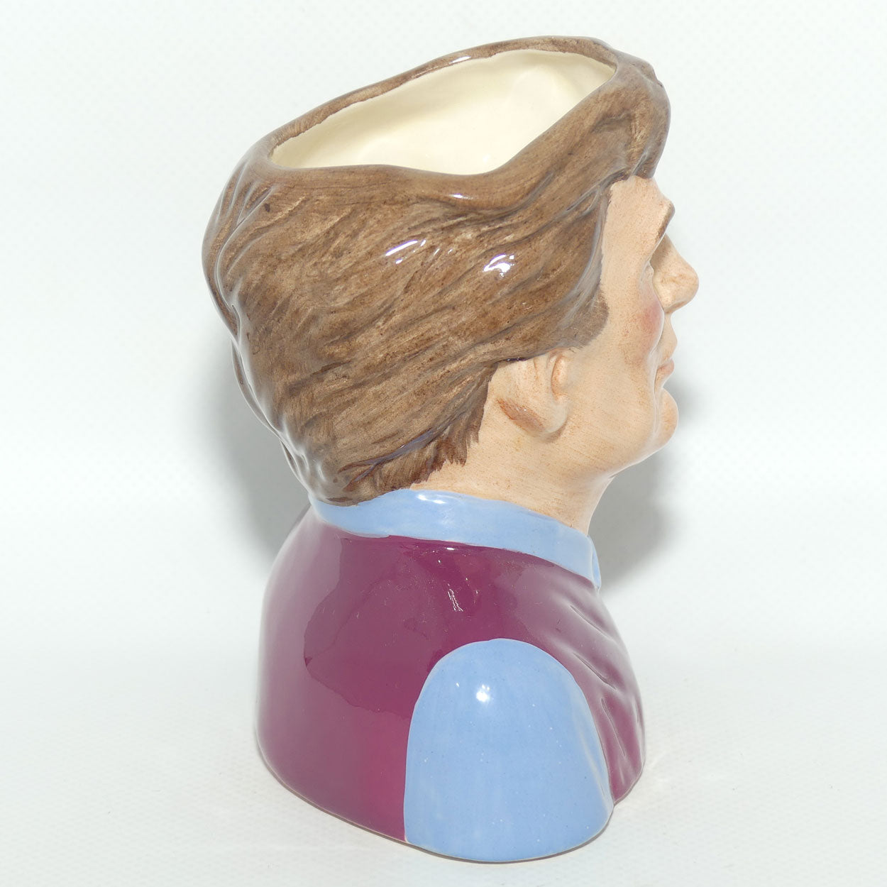 D6931 Royal Doulton small character jug Football Supporter Aston Villa