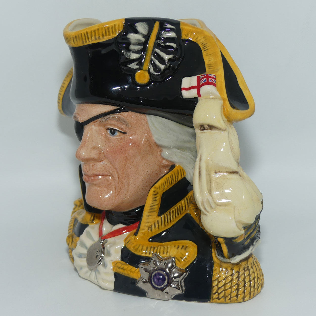 D6932 Royal Doulton large character jug Vice-Admiral Lord Nelson | jug only