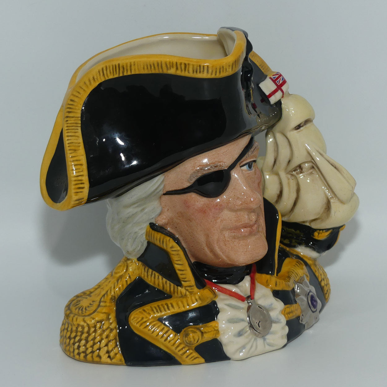 D6932 Royal Doulton large character jug Vice-Admiral Lord Nelson | jug only