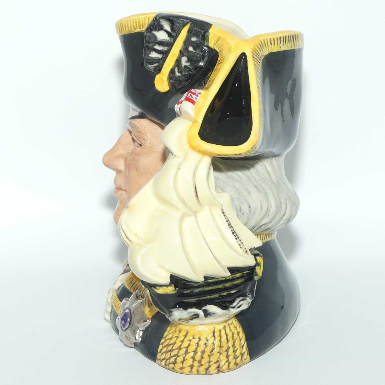 D6932 Royal Doulton large character jug Vice-Admiral Lord Nelson | jug only | age toning