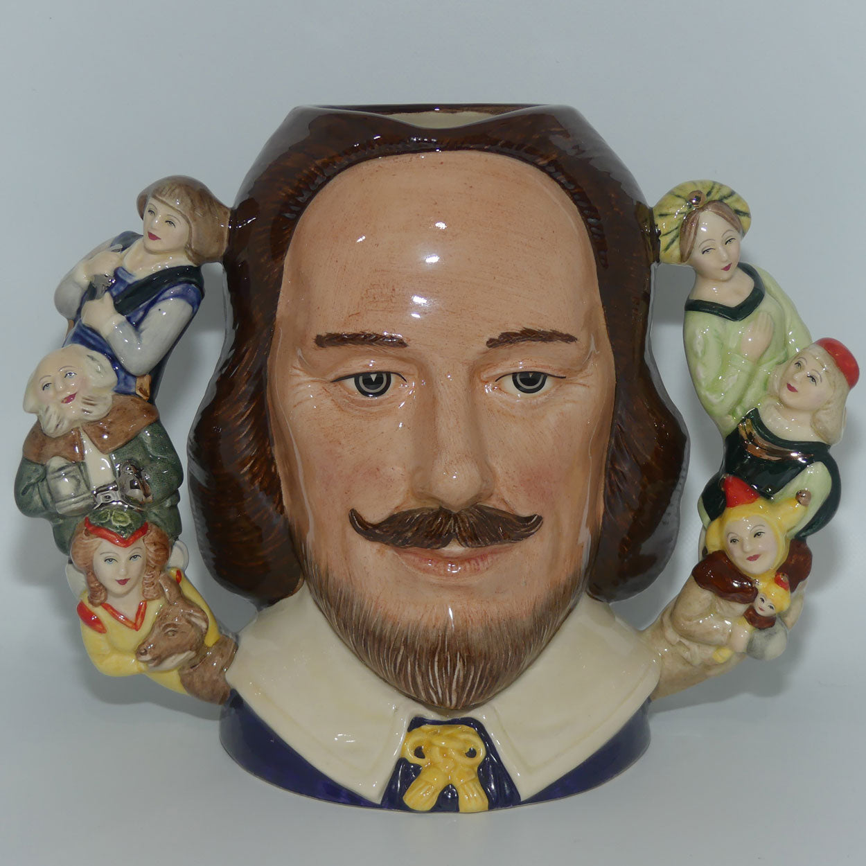 D6933 Royal Doulton large character jug William Shakespeare | no Cert