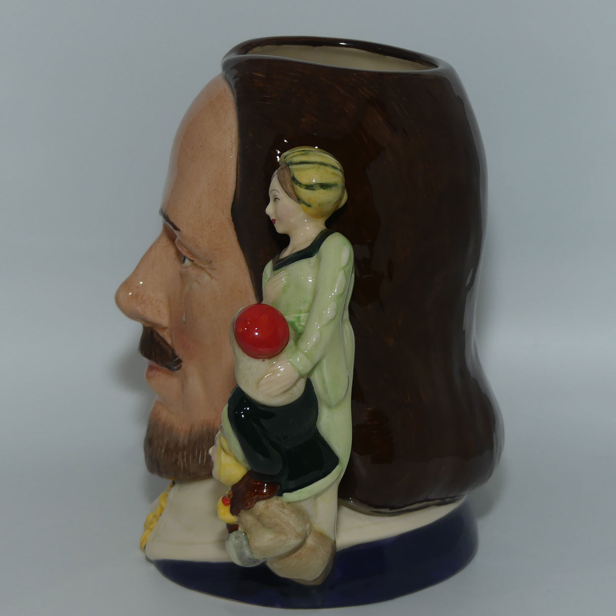 D6933 Royal Doulton large character jug William Shakespeare | no Cert-jug-william-shakespeare-no-cert