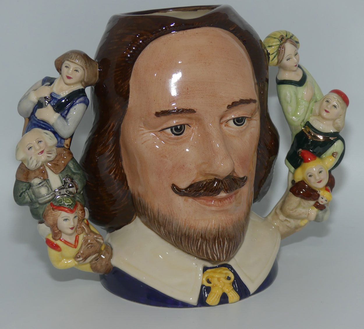 D6933 Royal Doulton large character jug William Shakespeare | no Cert