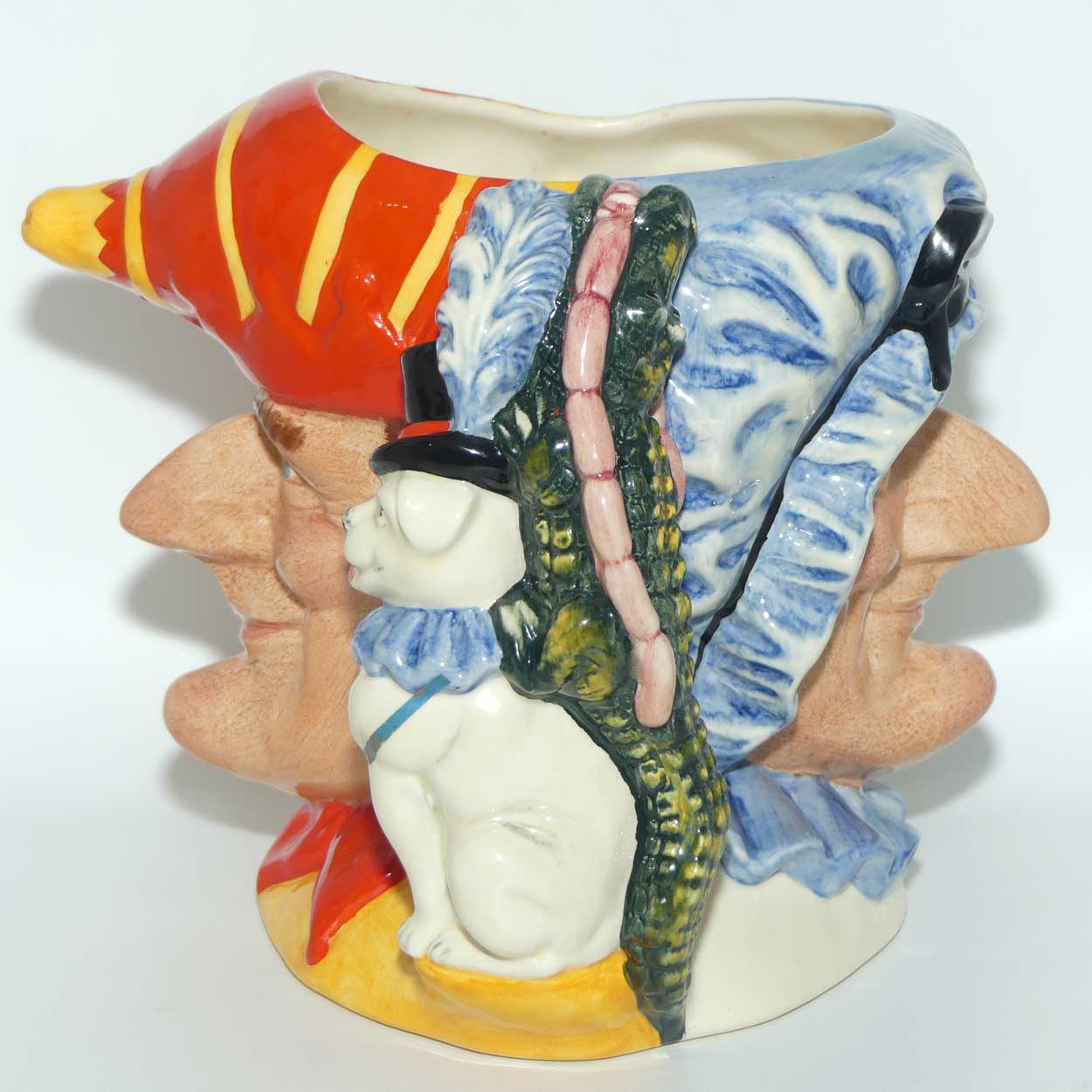 D6946 Royal Doulton large double sided character jug Punch and Judy | LE258/2500