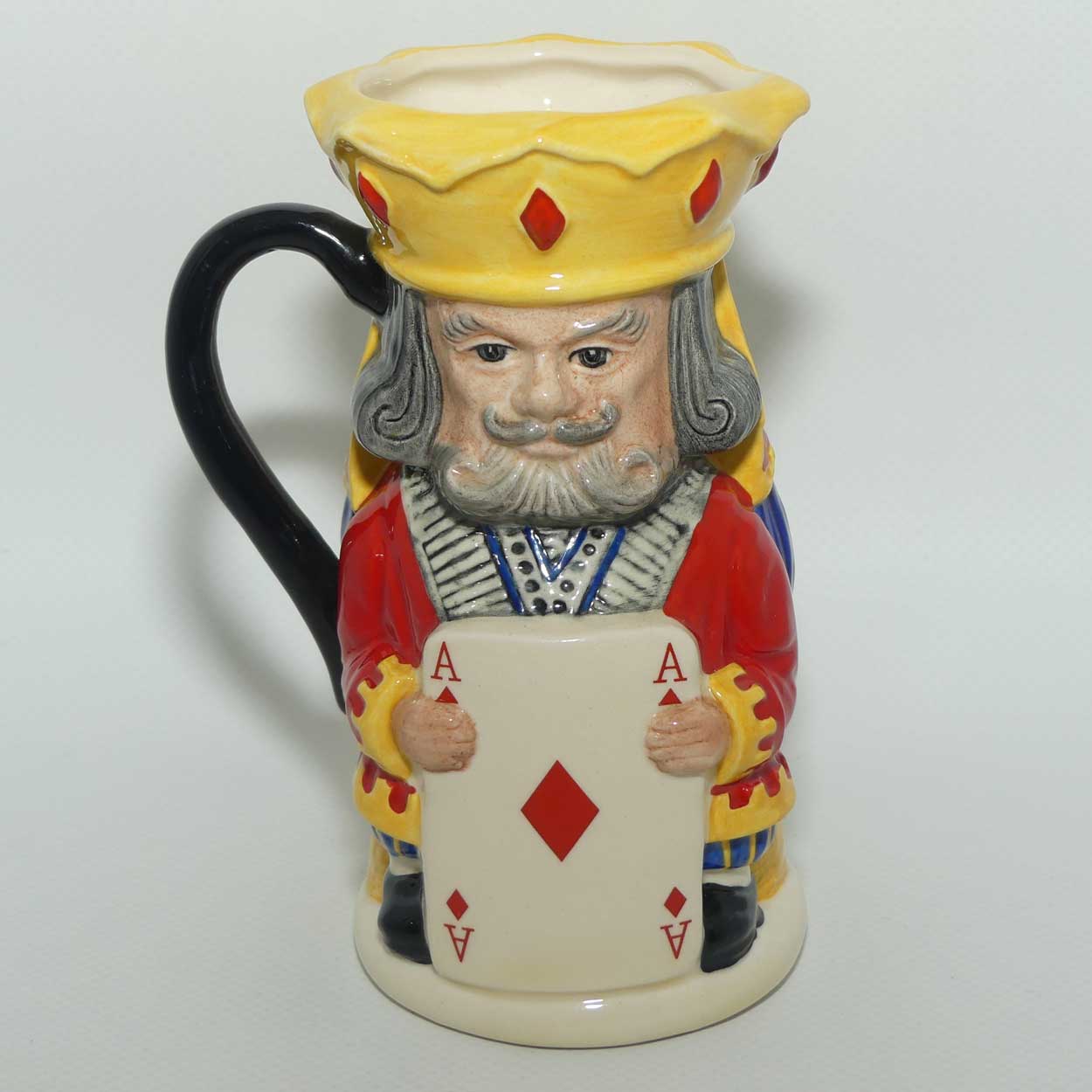 D6969 Royal Doulton toby jug King and Queen of Diamonds | LE 245/2500