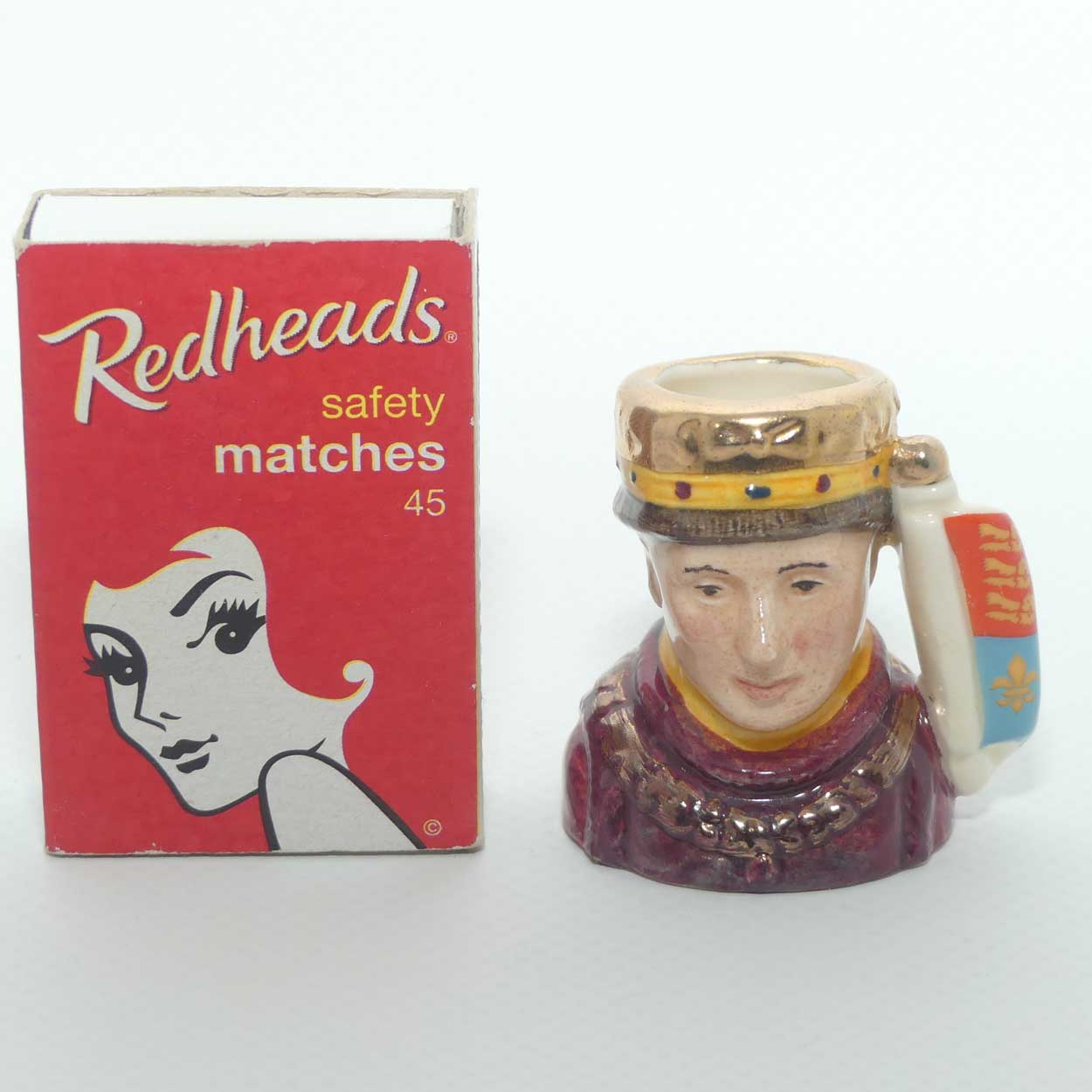 D6994 Royal Doulton tiny character jug Henry V | LE91/2500