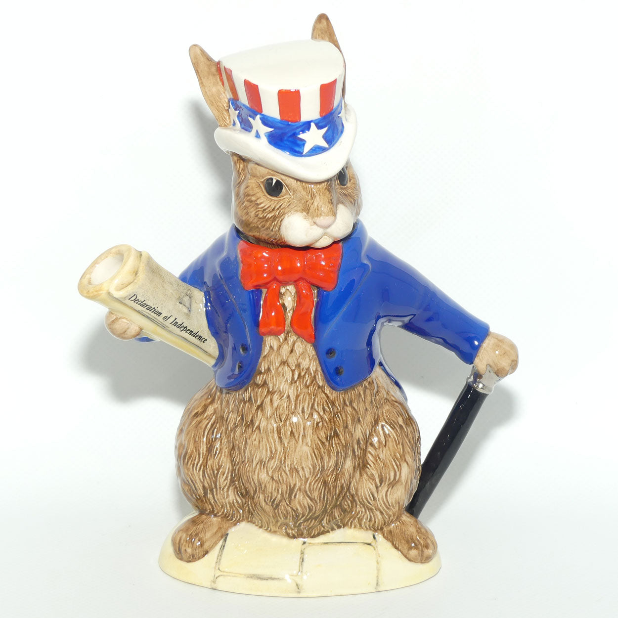 D6996 Royal Doulton Bunnykins U.S.A President Teapot | LE 2500